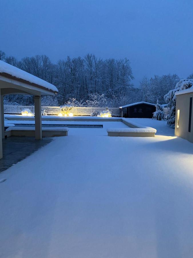 Le Spa De L Albizia Bed & Breakfast Cessieu Екстериор снимка